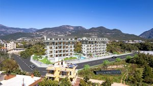 2 rooms Apartment in Oba, Turkey No. 30357