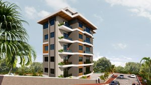 2 rooms Apartment in Avsallar, Turkey No. 30370