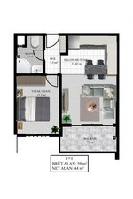 2 rooms Apartment in Ayas, Turkey No. 30381 - Image 18