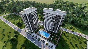 2 rooms Apartment in Mersin, Turkey No. 30398