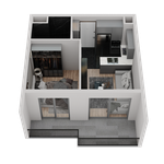 2 rooms Apartment in Mersin, Turkey No. 30403 - Image 19