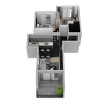 2 rooms Apartment in Mersin, Turkey No. 30403 - Image 20