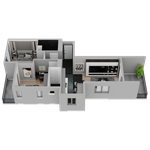 2 rooms Apartment in Mersin, Turkey No. 30403 - Image 21