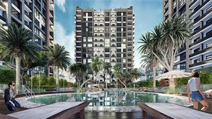 2 rooms Apartment in Mersin, Turkey No. 30413