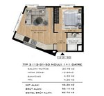 2 rooms Apartment in Istanbul, Turkey No. 32390 - Image 3