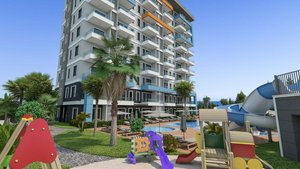 Apartment 1+1 in Vista, Alanya, Turkey No. 34534