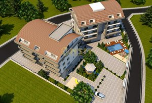 Apartment 1+1 in Alanya, Turkey No. 3702