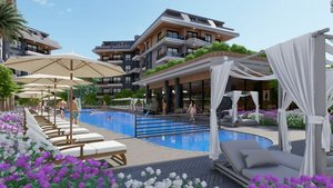 Apartment 2+1 in Aina Garden, Alanya, Turkey No. 38374