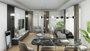 Apartment 5+1 in Alpis Nilufer House 2, Bursa, Turkey No. 38494