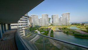 Apartment 4+1 in Sea Pearl, Istanbul, Turkey No. 38514