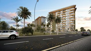 Apartment 1+1 in Konak Green Towers, Alanya, Turkey No. 39636