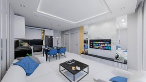 Apartment 1+1 in Kavi Velux, Kargicak, Turkey No. 39749