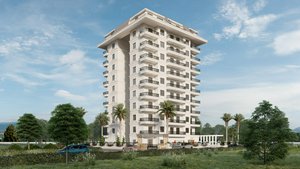 Apartment 1+1 in Alanya, Turkey No. 4209