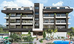 Apartment 1+1 in Oba, Turkey No. 5153