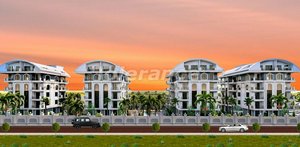 Apartment 1+1 in Oba, Turkey No. 5166