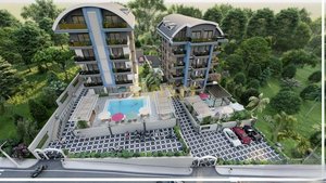 Apartment 1+1 in Alanya, Turkey No. 5398