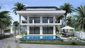 Villa 4+1 in Kargicak, Turkey No. 5466