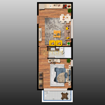 Apartment 1+1 in Alanya, Turkey No. 5595 - Image 2