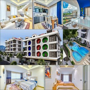 Penthouse 2+1 in Mahmutlar, Turkey No. 5634