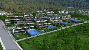 Villa 4+1 in Oludeniz, Turkey No. 9174