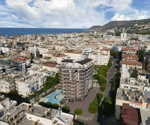 3 rooms Apartment in Alanya, Turkey No. 9668