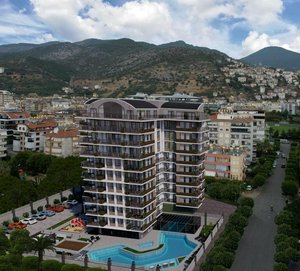 2 rooms Apartment in Alanya, Turkey No. 9698