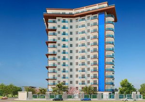 2 rooms Apartment in Mahmutlar, Turkey No. 9729