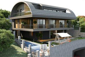 6 rooms Villa in Kargicak, Turkey No. 9792