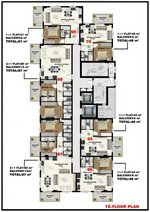 2 rooms Penthouse in Mahmutlar, Turkey No. 9823 - Image 13