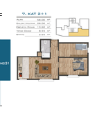 3 rooms Apartment in Kâğıthane, Turkey No. 9868 - Image 22