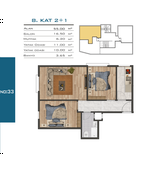3 rooms Apartment in Kâğıthane, Turkey No. 9868 - Image 24