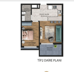 2 rooms Apartment in Altintash, Turkey No. 9909 - Image 12