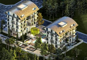 2 rooms Apartment in Kargicak, Turkey No. 9948