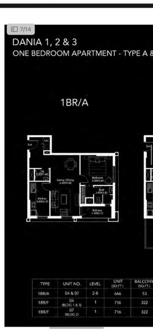 1 bedroom Apartment in Dubai Production City (IMPZ), UAE No. 12199