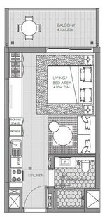 Studio in Mohammed Bin Rashid City, UAE No. 12470 - Image 9