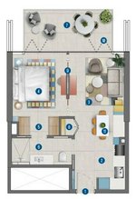 1 bedroom Apartment in Downtown Dubai (Downtown Burj Dubai), UAE No. 12942 - Image 2