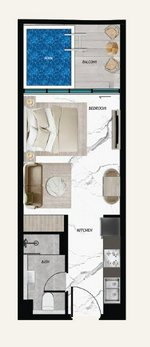 Studio in Majan, UAE No. 13745 - Image 2