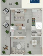 1 bedroom Apartment in Town Square, UAE No. 16278 - Image 14