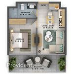 1 bedroom Apartment in Business Bay, UAE No. 2404 - Image 11