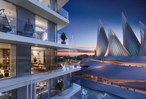 47.7m² Apartment in Saadiyat Island, UAE No. 24823