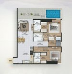 2 bedrooms Apartment in Dubai, UAE No. 45823 - Image 3