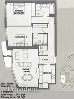 2 bedrooms Apartment in BURJ VIEWS, Downtown Dubai (Downtown Burj Dubai), UAE No. 59050 - Image 11