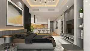 1 bedroom Apartment in THE V TOWER, Dubai Residence Complex, UAE No. 59362