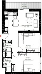 2 bedrooms Apartment in SOBHA HARTLAND, Meydan, UAE No. 59552 - Image 4