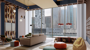 4 bedrooms Penthouse in JUMEIRAH LIVING BUSINESS BAY, Business Bay, UAE No. 59631