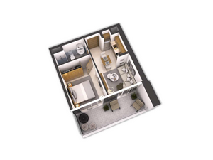 1 bedroom Apartment in ZADA TOWER, Dubai, UAE No. 60046