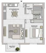 1 bedroom Apartment in LE CIEL APARTMENTS, Dubai, UAE No. 60203 - Image 6