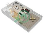 1 bedroom Apartment in AZIZI GRAND, Dubai Sports City, UAE No. 60235 - Image 2