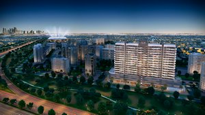 Studio in AZIZI GRAND, Dubai Sports City, UAE No. 60251