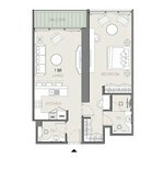 1 bedroom Apartment in MBL ROYAL, Dubai, UAE No. 60492 - Image 11
